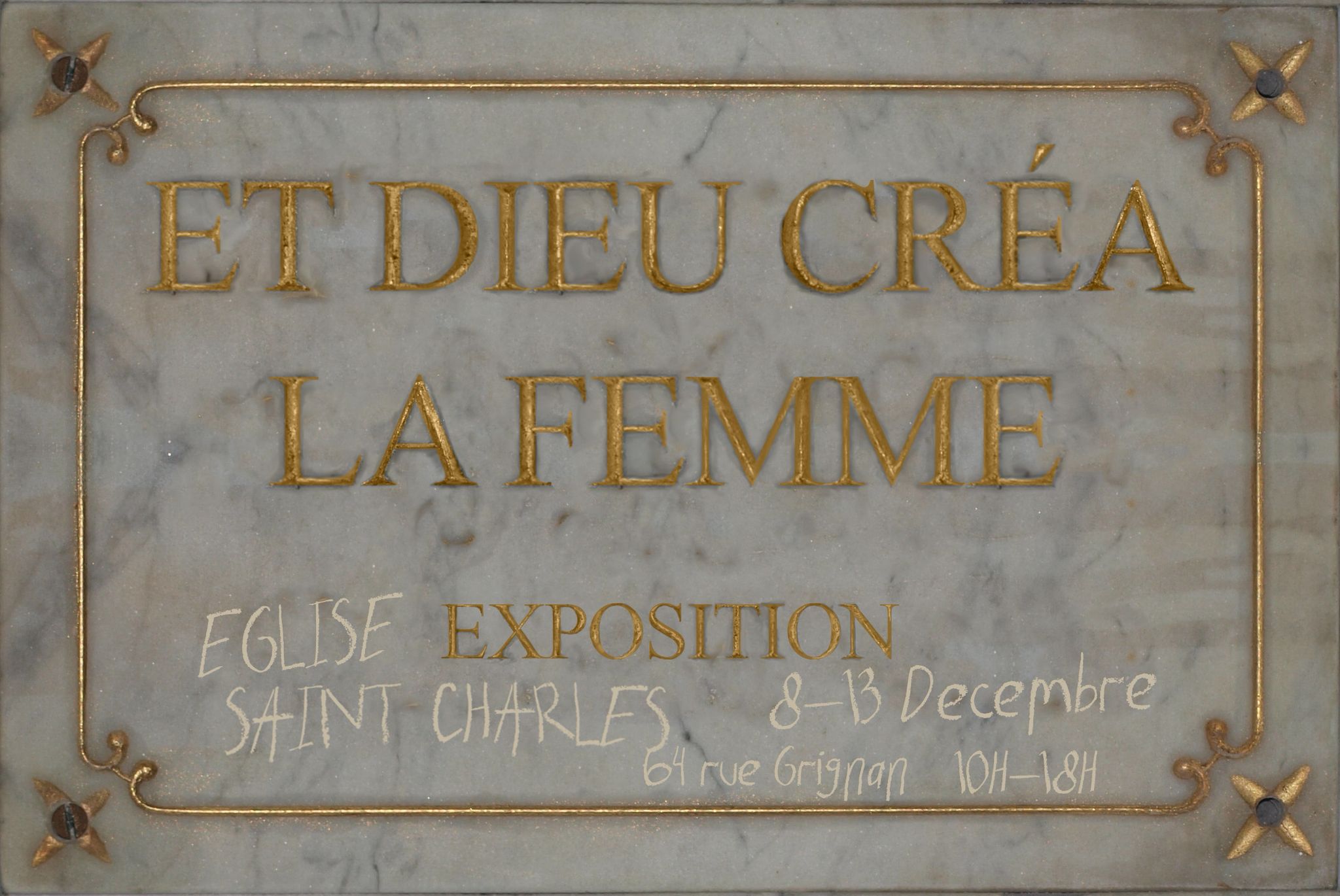 You are currently viewing Et Dieu créa la femme       8 au 13 décembre 2025