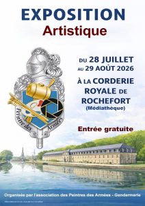 Lire la suite à propos de l’article Exposition Artistique des Peintres des Armées – Gendarmerie à la Corderie Royale de Rochefort